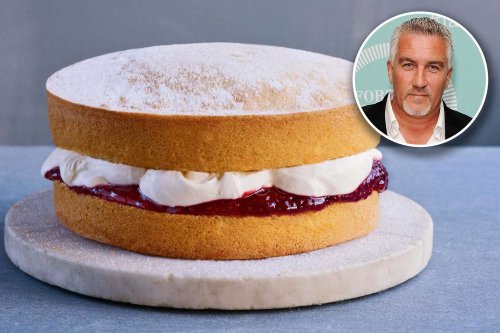 The Great British Baking Show's Paul Hollywood shares his Victoria Sponge recipe