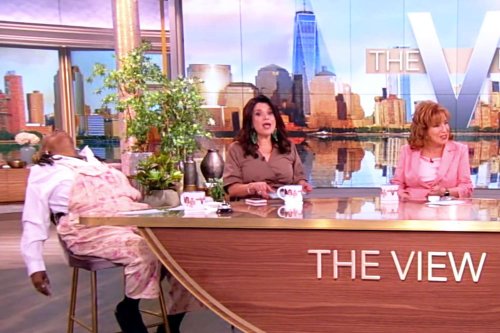 Whoopi Goldberg collapses on The View after Ana Navarro name-drops yet another famous friend