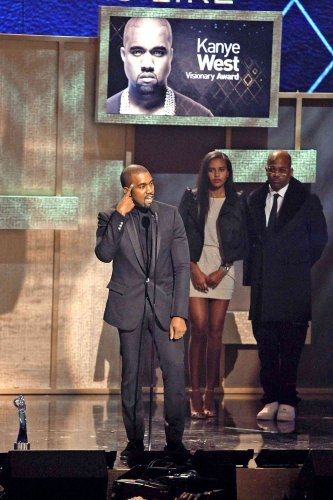 Kanye West talks racism, Kim Kardashian's exes in BET Honors speech