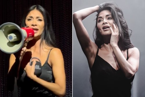 Nicole Scherzinger sings 'With One Look' through bullhorn after Sunset Blvd. matinee scrapped for technical issues