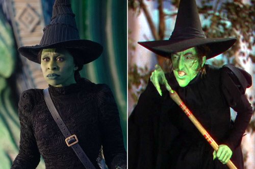 Cynthia Erivo says Margaret Hamilton's Wicked Witch in The Wizard of Oz was a major touchstone for her