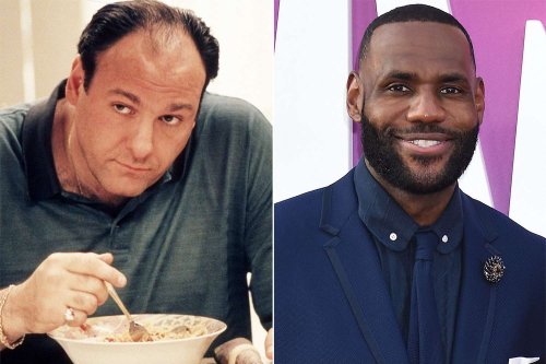 Watch James Gandolfini reprise his Sopranos role in unearthed video trying to woo LeBron James to the Knicks