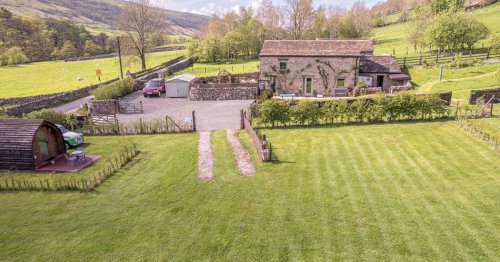 Yorkshire Dales luxury home with glamping site for sale