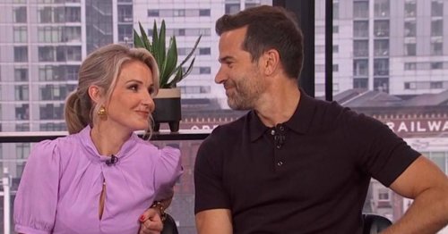 Signs Helen Skelton and Gethin Jones have been dating in secret for months