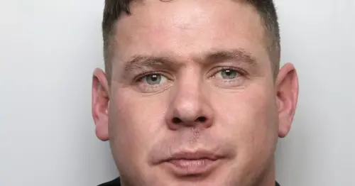 Pictured: The 15 pint cocaine snorting Leeds coward who ruined ex-rugby player's life with glass attack