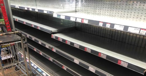 Boris Johnson warns supermarket shelves could be empty for months