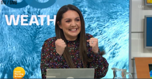 GMB viewers in hysterics as Laura Tobin makes gaff during weather report