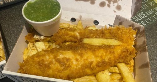 I tried 'Britain's best fish and chips' in Yorkshire where there's always queues out the door