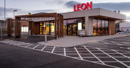Brand new Leon drive thru restaurant opening in Yorkshire this Friday with free cups of tea