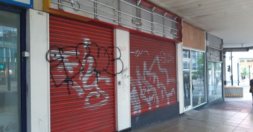 We counted the number of empty shops in Sheffield city centre