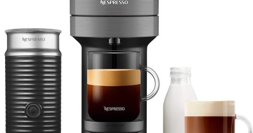 Amazon's Nespresso machine that makes ‘barista style coffee at home’ now half price