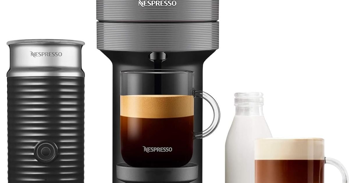 Amazon's Nespresso machine that makes ‘barista style coffee at home’ now half price