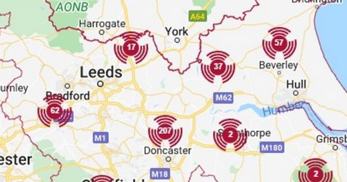 Live Northern Powergrid updates as power cuts hit hundreds of Yorkshire homes