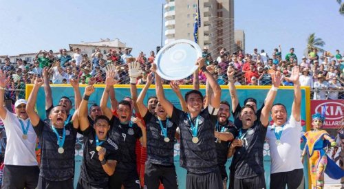 México es campeón de futbol de playa en Concacaf