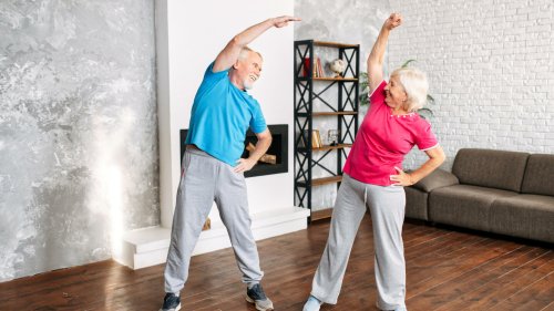 This standing Pilates for seniors workout is the most watched on YouTube