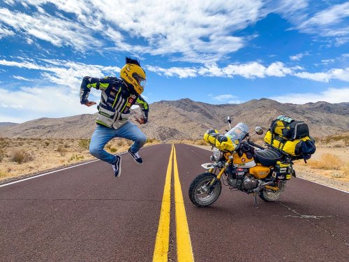 Ride That Monkey :: One Young Man’s RTW Journey on a Mini Moto