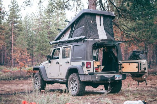 Overland Classifieds :: 2017 Jeep Wrangler JKU Sport with Ursa Minor Pop-Up  Camper - Expedition Portal | Flipboard
