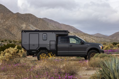 The Enduro Super Tourer Composite Truck Camper is Simple and Practical
