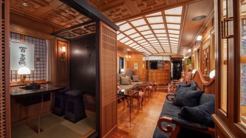 Japan's One-Of-A-Kind Luxury Sleeper Train Offers Panoramic Windows And Lavish Lounges