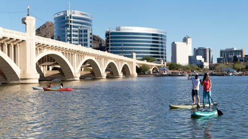 One Of Arizona's Prettiest Beach Parks Offers Family-Friendly Recreation, Bikes, And Boating