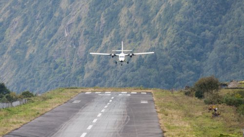The World's Most Dangerous Airport Has A Strikingly Short Runway Perched In The Himalayas