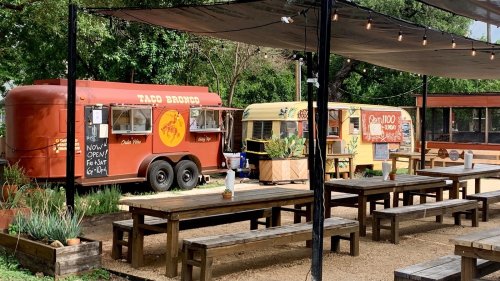 Head To This Historic Street To Eat At Some Of The Best Food Trucks In Texas