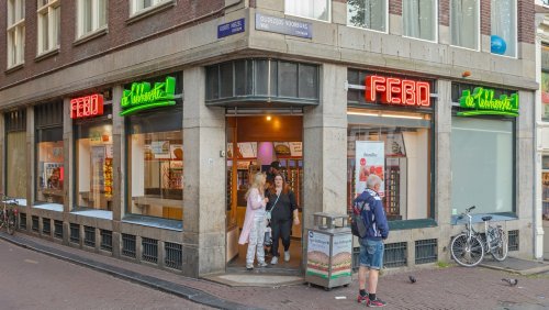 Eat Like A Real Amsterdam Local At This Cheap, Unusual, And Iconic 'Snack Wall'