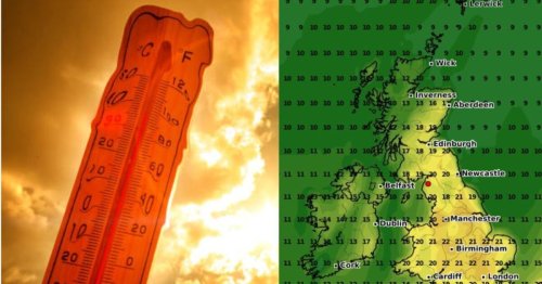 Maps show UK to bask in 96-hour 'mini heatwave' with 23C - list of cities hit