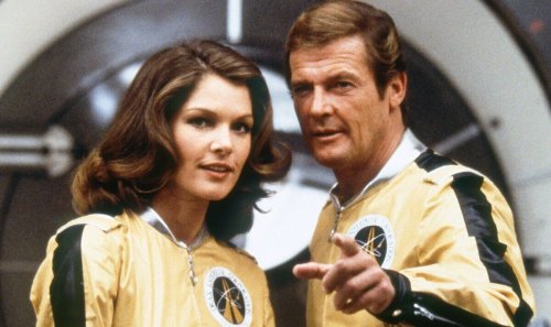 James Bond: Roger Moore Moonraker love scene with Lois Chiles 'hardest of my career'