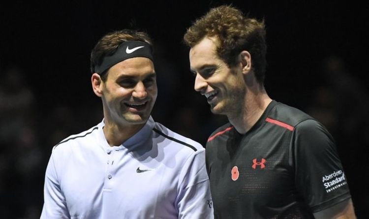 Andy Murray sends message to Roger Federer as pair ...