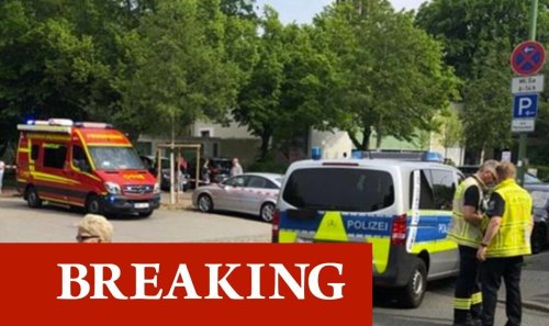Germany school shooting: Pupils trapped in classrooms as one attacker on run with crossbow