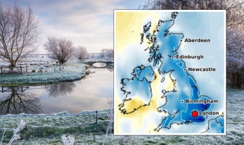 UK weather forecast: Britons brace for bitter 1C Atlantic blast 'cold enough for snow'