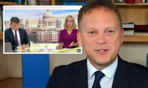 'Completely and utterly reject that' Grant Shapps slaps down Kate Garraway in HGV row