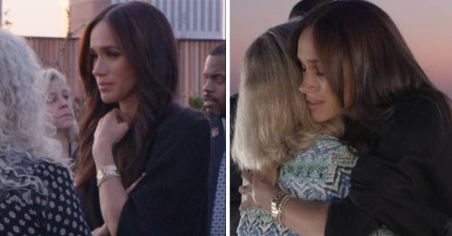 Meghan Markle moved to tears as Sussexes unveil new memorial during vigil