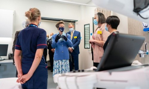 'Amazing' Princess Anne opens 'world-leading' £50million diagnostic centre in London