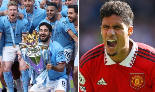 Raphael Varane shares Man Utd's plan to overhaul Man City as kings of England