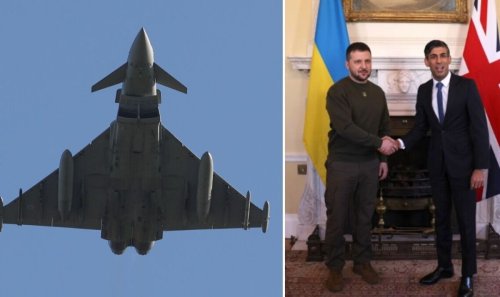 UK could send fighter jets to Ukraine as Zelensky visits Number 10