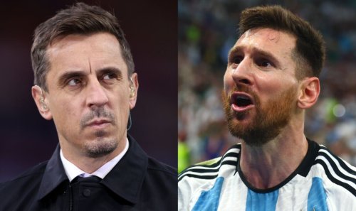 Gary Neville made to eat words once more after Messi comment backfires
