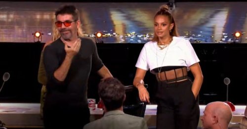 BGT judge says 'this has never happened before' as audience member halts show