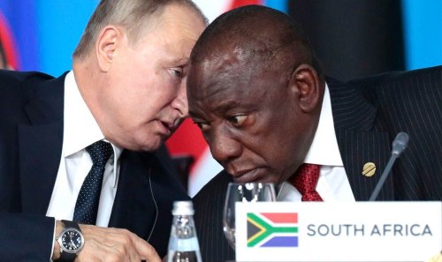 South Africa 'spiralling towards alignment with Russia' despite peace plan