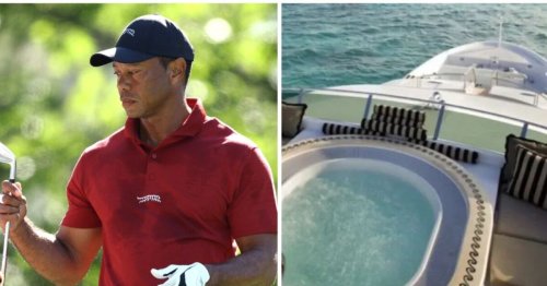 Tiger Woods retreats to £15m yacht after Masters with onboard elevator and gym