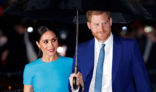 New photo shows Harry and Meghan 'trapped' by £110m 'golden handcuffs'