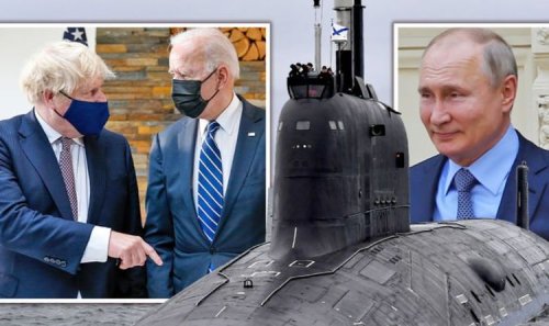 What's Putin doing? Panic over Russian missile submarine stalking UK coast during G7