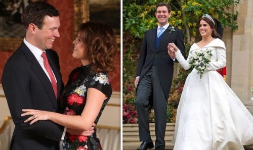 The best pictures of Princess Eugenie and Jack Brooksbank's engagement and wedding