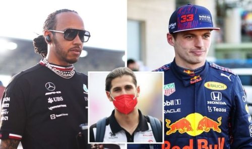 Lewis Hamilton and Max Verstappen send classy messages to Antonio Giovinazzi