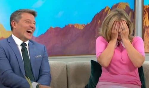 Kate Garraway puts head in hands after GMB co-star makes naughty confession