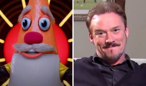 The Masked Singer: Traffic Cone's identity rumbled as Aled Jones by friend Russell Watson