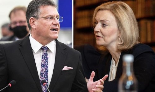 EU walks away! Sefcovic 'frustrated' after 'difficult' talks with Truss