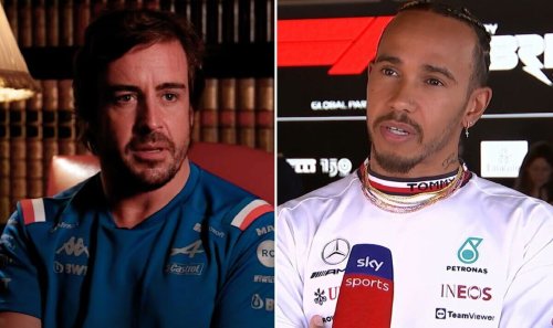 Lewis Hamilton responds to Fernando Alonso comments with 'pretty dodgy' claim
