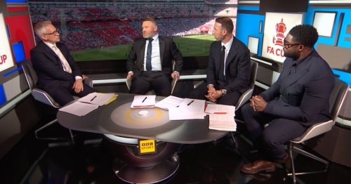 Wayne Rooney savaged by Gary Lineker at FA Cup final as BBC pundits crack up
